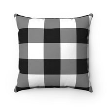 Black & White Buffalo Check "This is Us" Pillow & Case