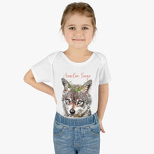 Personalized Baby Wolf Infant 100% Onesie