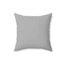 "You'll Look Sweet" Square Pillow (Couple kissing with dual seated bike)