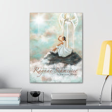 Custom Commissioned  Memorial  Art "In the Heavenly Places Mountain Top"