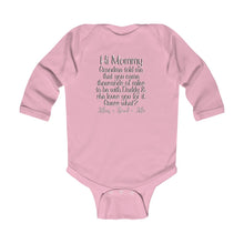 "Hi Mommy" Infant Long Sleeve Bodysuit