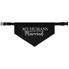"My Humans are Getting Married" Dog Collar