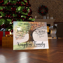 "Four Seasons" Personalized Family We add your names at no additional cost.