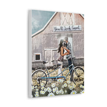 "You'll Look Sweet" Personalized Farmhouse Engagement Canvas Art - by Dee Jones