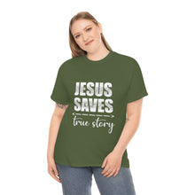 "Jesus Saves" Inspirational Christian T-shirt