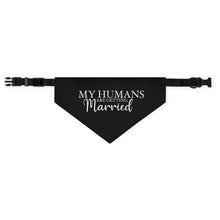 "My Humans are Getting Married" Dog Collar