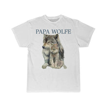 Personalized Father and Baby Wolf 100% T-Shirt