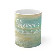 Beach "Sunny Side Up" Personalized Coffee Cup 11oz