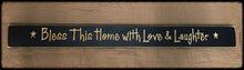 Router Sign 3' Foot "Bless this Home"