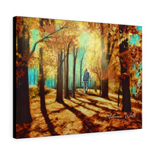 "The Autumn Walk" Fall Fine Art Canvas