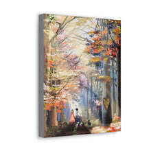 "the Country Stroll" -Personalized Canvas Painting - Great for Anniversary or Wedding Gift