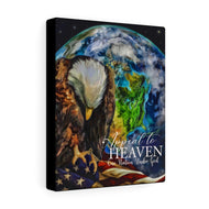 "Appeal to Heaven" Inspirational Canvas Art (Praying Eagle)