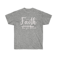 "Faith over Fear" Inspirational Christian T Shirt