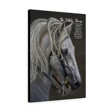 "White Horse" Personalized Inspirational Canvas Art