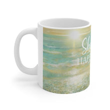 Beach "Sunny Side Up" Personalized Coffee Cup 11oz