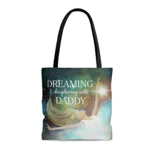Dreaming and Deciphering with Daddy Quality Tote Bag