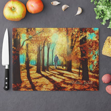 "The Autumn Walk" Cutting Board