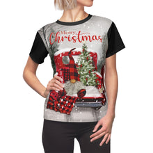 "Christmas Memories" Personalized Women's Top (Red Truck, Barn, Snowman Country Boy)