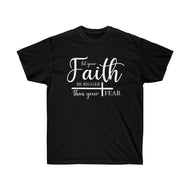 "Faith over Fear" Inspirational Christian T Shirt