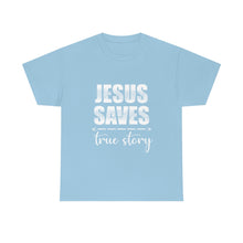 "Jesus Saves" Inspirational Christian T-shirt