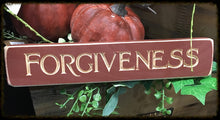 Router Sign "Forgiveness"